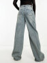 Фото #5 товара Stradivarius STR baggy jeans in vintage wash