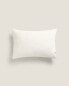 Фото #6 товара Cushion cover with trim detail