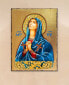 Icon Maria Magdalena Wall Art on Wood 8"