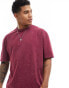 ASOS DESIGN oversized t-shirt in burgundy wash