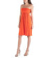 ფოტო #3 პროდუქტის Women's Strapless Empire Waist Mini Dress