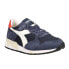 Фото #2 товара Diadora Trident 90 Ripstop Lace Up Mens Blue Sneakers Casual Shoes 178273-60031
