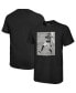 ფოტო #1 პროდუქტის Men's Threads T.J. Watt Black Pittsburgh Steelers Oversized Player Image T-shirt