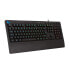 Фото #4 товара Logitech G G213 Prodigy Gaming Keyboard, Full-size (100%), Wired, USB, QWERTZ, RGB LED, Black