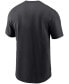 ფოტო #3 პროდუქტის Men's Black New Orleans Saints Team Wordmark T-shirt