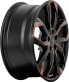 Фото #5 товара Колесный диск литой RC-Design RC34 black orange matt 8x19 ET40 - LK5/112 ML57.1