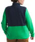 ფოტო #2 პროდუქტის Plus Size Colorblocked Alpine Polartec® Jacket