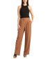 Фото #3 товара Juniors' High-Rise Wide-Leg Pants