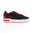 Фото #1 товара Puma F1 CA Pro 30868501 Mens Black Leather Lace Up Lifestyle Sneakers Shoes