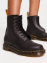 Фото #5 товара Dr Martens Vegan 1460 classic ankle boots in black