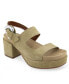 Фото #1 товара Women's Clarkson Buckle Strap Platform Sandals