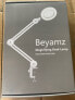 Beyamz LED Magnifying Lamp, Workplace Lamp, Cosmetic Lamp, 5-Dioptre 5x Magnification High Power Work Lamp with Lens with 125 mm Diameter, 1100 Lumens, Dimmable, Bright, with Clamp, Swivel Arm