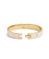 Фото #4 товара Faux Stone Signature Horse Carriage Bangle Bracelet