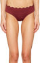 Фото #1 товара Kate Spade New York Women's 236242 Scalloped Bikini Bottoms Swimwear Size XS