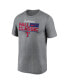Фото #2 товара Men's Heather Charcoal Texas Rangers 2023 World Series Fall Classic T-shirt
