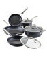 Фото #5 товара Кухонная посуда Anolon Hybrid для индукционных плит, набор из 10 предметов