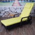 Poly-Rattan Sonnenliege Carrara