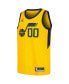 Фото #3 товара Men's Clarkson Yellow Utah Jazz Swingman Player Jersey - Statement Edition