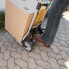 Фото #2 товара Wolfcraft TS 850 Transport System - Aluminium - Plastic - Hand truck - Aluminium - Black - Yellow - 100 kg - 2 wheel(s) - Plastic