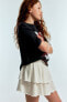 Фото #3 товара Tiered Jersey Skirt