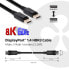 Club 3D DisplayPort 1.4 HBR3 Cable 1m/3.28ft Male/Male 8K60Hz - 1 m - DisplayPort - DisplayPort - Male - Male - 7680 x 4320 pixels