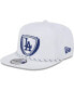 Men's White Los Angeles Dodgers Golfer Tee 9FIFTY Snapback Hat