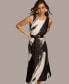 Фото #5 товара Платье DKNY женское с поясом и бельевой расцветкой