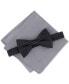 Men's 2-Pc. Bow Tie & Pocket Square Set, Created for Macy's