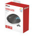 Trust Yvi FX - Ambidextrous - Optical - RF Wireless - 1600 DPI - Black