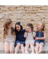 ფოტო #2 პროდუქტის Toddler Girls Flutter Sleeve Knit Drop Waist Dress Made with Organic Cotton