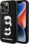 Фото #10 товара Karl Lagerfeld Karl Lagerfeld KLHCP15LSDHKCNK iPhone 15 Pro 6.1" czarny/black Silicone Karl&Choupette Head