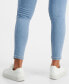 Фото #4 товара Petite High-Rise Seamed Pull-On Skinny Jeans, Created for Macy's