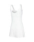 Фото #4 товара Women's White Clemson Tigers Logo Scoop Neck Dress