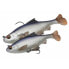 SAVAGE GEAR 3D Roach Pulsetail Sinking Soft Lure 100 mm 17.5g 2 Units