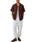 ფოტო #3 პროდუქტის Men's Cargo Linen Pant