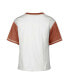 Women's White Distressed Texas Longhorns Vault Premier Tilda T-shirt