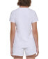 ფოტო #4 პროდუქტის Embroidered Logo T-Shirt, XS-3X