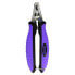 Grooming Kit for Cats and Dogs, Gel Rake & Nail Clipper, Purple, 1 Gel Rake 1 Nail Clipper