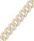 ფოტო #3 პროდუქტის Lab Grown Diamond Link Bracelet (6-1/4 ct. t.w.) in 14k White, Yellow or Rose Gold