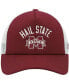 Фото #3 товара Men's Maroon Mississippi State Bulldogs Dowsing and Bell Trucker Snapback Hat