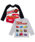 Toddler Boys Toy Story Cars Lion King Guard Mickey Mouse 2 Pack Cosplay Long Sleeve T-Shirts to