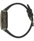 ფოტო #2 პროდუქტის Men's Precisionist X Black EPDM Rubber Strap Watch 44.5mm