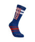 Men's and Women's New England Patriots Lateral Crew Socks