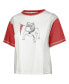 ფოტო #3 პროდუქტის Women's White Distressed Georgia Bulldogs Vault Premier Tilda T-shirt