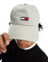 Tommy Jeans flag cap in light grey