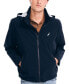 ფოტო #9 პროდუქტის Men’s Classic Rainbreaker Hooded Zip-Front Lightweight Jacket