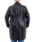 ფოტო #2 პროდუქტის Plus Size Faux-Leather Jacket