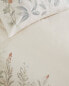 Floral print duvet cover