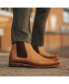 ფოტო #6 პროდუქტის Men's Jude Floral Embossed Leather Chelsea Boots