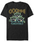 Фото #1 товара Disney Pixar Men's Toy Story Neon Aliens Ooohh Short Sleeve T-Shirt